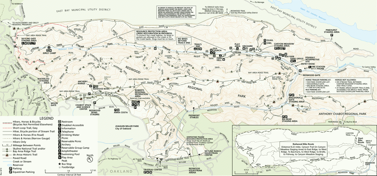 redwood map